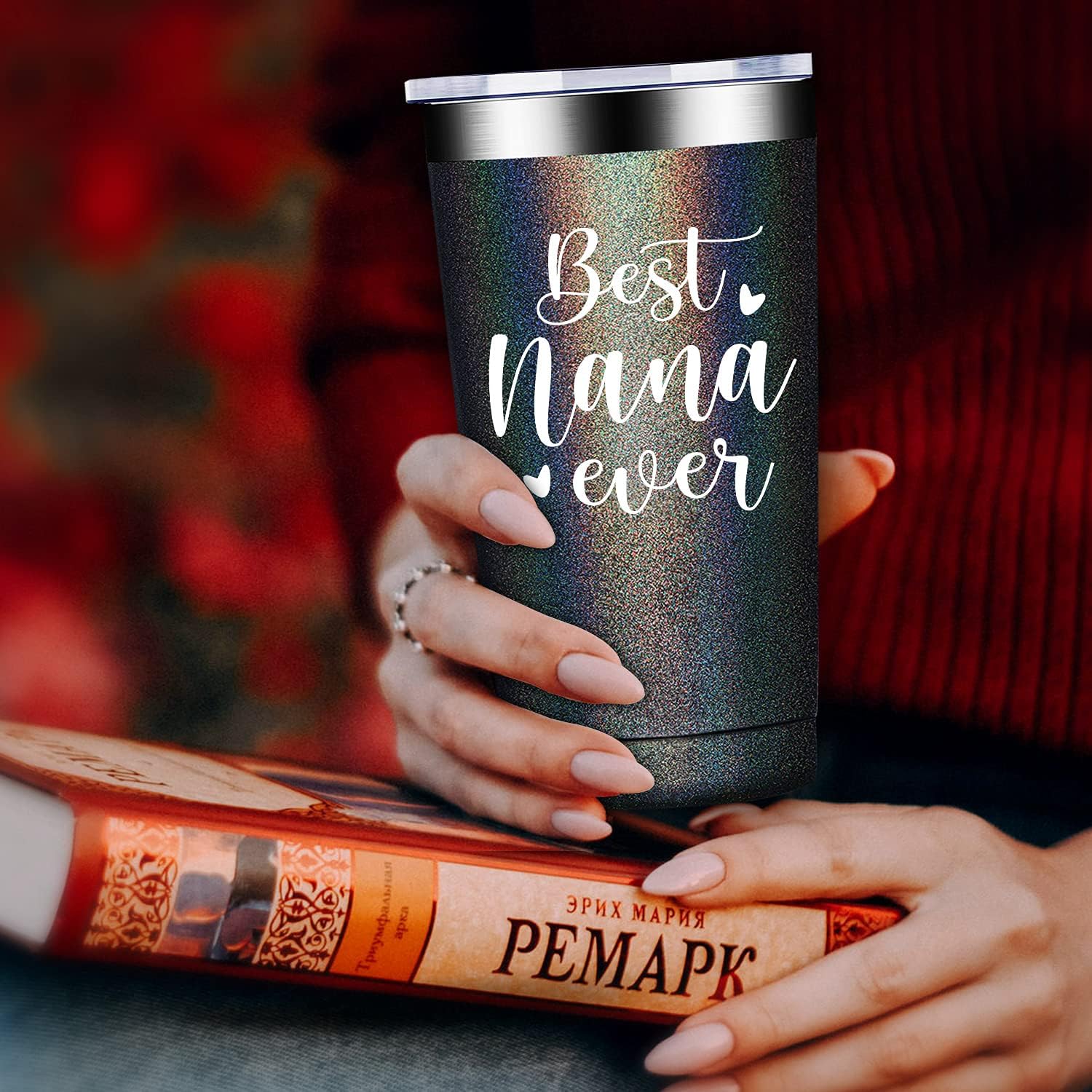 Fufandi Best Nana Ever – Divertidos regalos de Navidad para el día de la madre para la nana, la mejor abuela del mundo, regalos de cumpleaños para