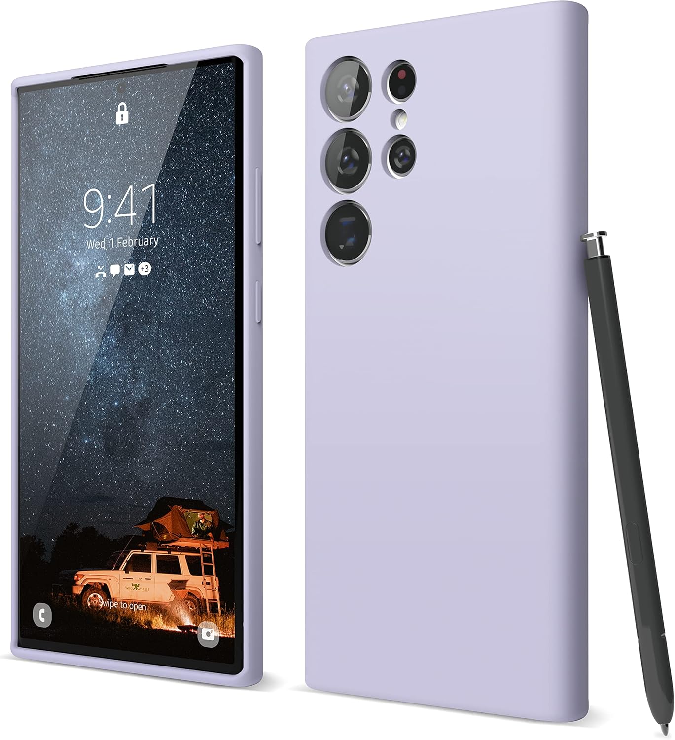 elago Compatible con Samsung Galaxy S23 Ultra, funda de silicona líquida, funda protectora de cuerpo completo, a prueba de golpes, funda delgada