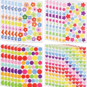 1990 calcomanías de recompensa, 24 hojas de calcomanías coloridas de recompensa para estudiantes, mini flor, estrella, corazón, calcomanías para 1990 calcomanías de recompensa, 24 hojas de calcomanías coloridas de recompensa para estudiantes, mini flor, estrella, corazón, calcomanías para