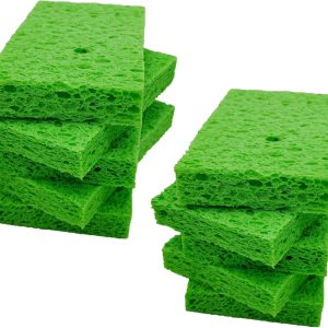 Esponjas de celulosa, esponja de cocina resistente, esponjas de celulosa comprimida para cocina, limpia los desastres difíciles sin rayar esponjas Esponjas de celulosa, esponja de cocina resistente, esponjas de celulosa comprimida para cocina, limpia los desastres difíciles sin rayar esponjas