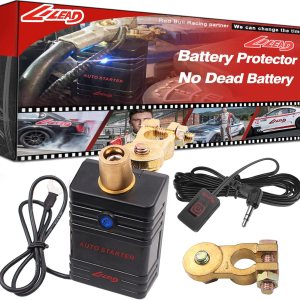Protector de batería de coche de arranque automático de 12 V – Sistema de desconexión automática para ahorro de batería de automóvil, kit de Protector de batería de coche de arranque automático de 12 V – Sistema de desconexión automática para ahorro de batería de automóvil, kit de