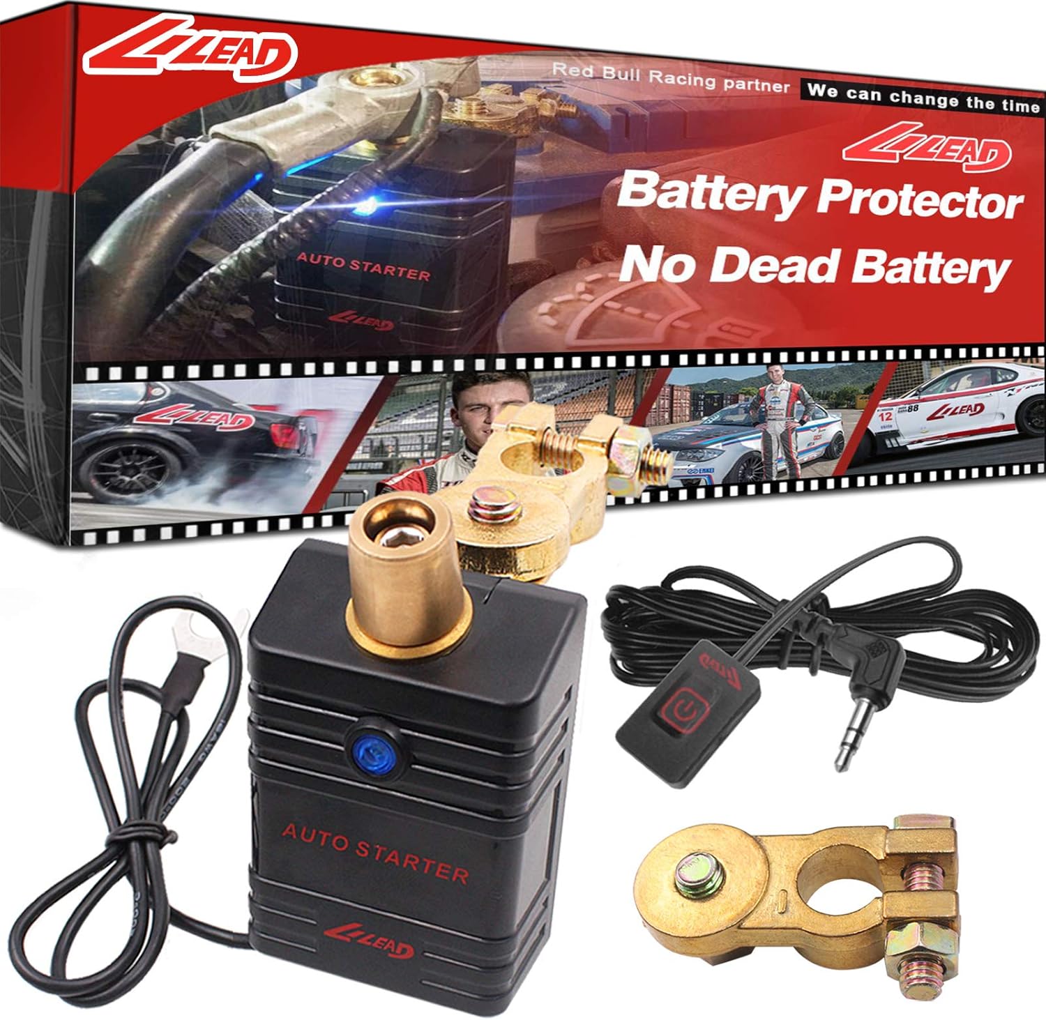 Protector de batería de coche de arranque automático de 12 V – Sistema de desconexión automática para ahorro de batería de automóvil, kit de