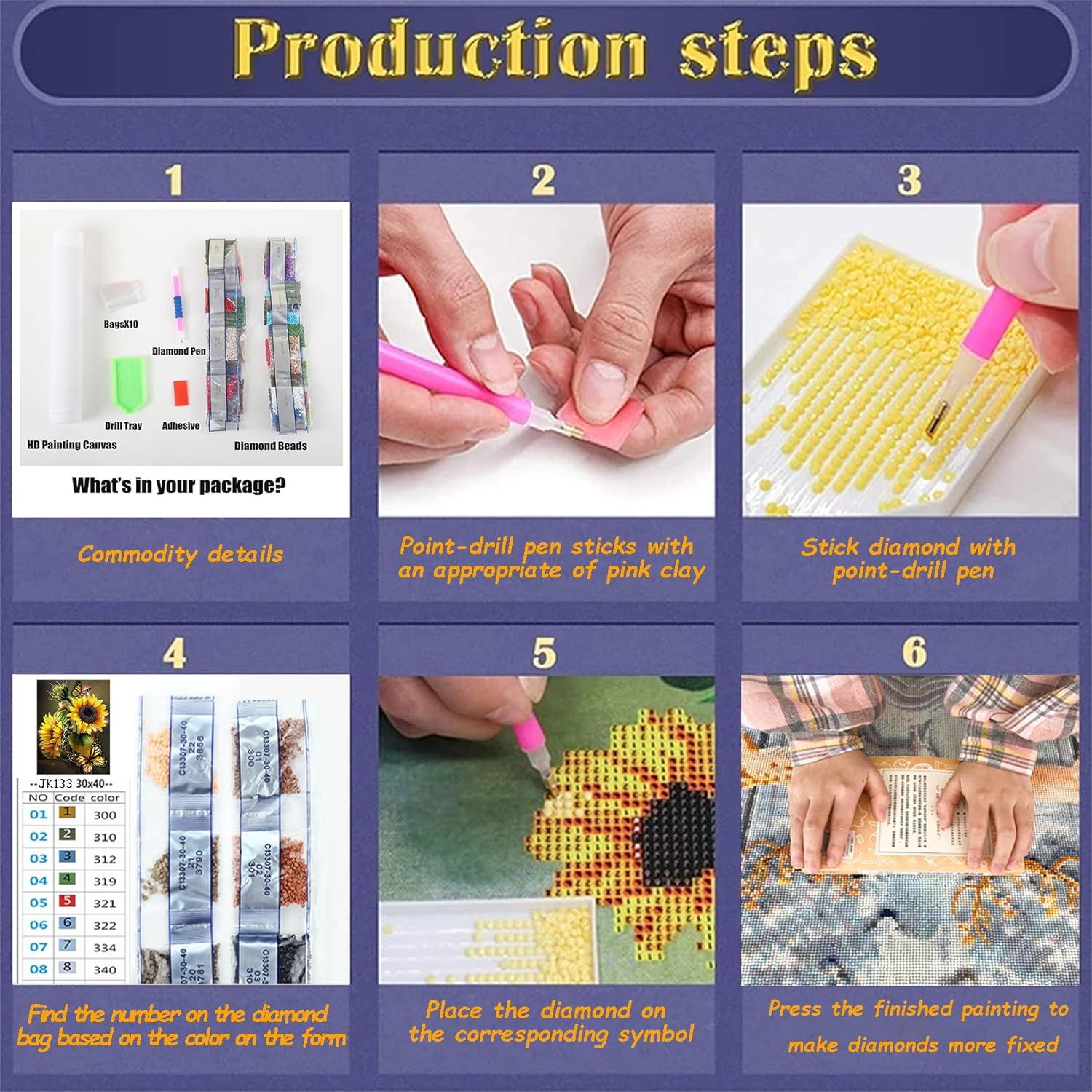 Kits de pintura de diamantes 5D de Navidad para adultos principiantes, perros de invierno, camión, arte redondo de diamantes de taladro completo,