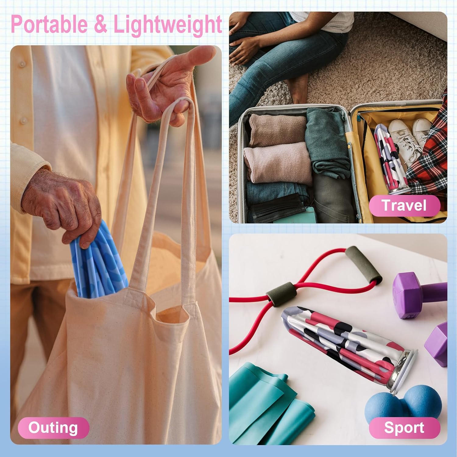 Bolsa de hielo reutilizable para lesiones, bolsa de hielo para lesiones, bolsa de agua caliente para terapia de calor y frío, bolsa de hielo sin
