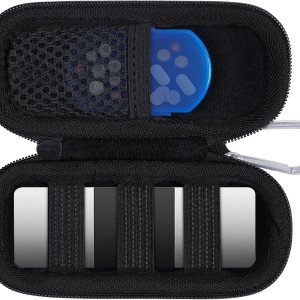 Estuche rígido de repuesto para AliveCor Kardia Mobile ECG Monitor Device 61LSHANREN Monitores de frecuencia cardíaca con organizador de píldoras Estuche rígido de repuesto para AliveCor Kardia Mobile ECG Monitor Device 61LSHANREN Monitores de frecuencia cardíaca con organizador de píldoras