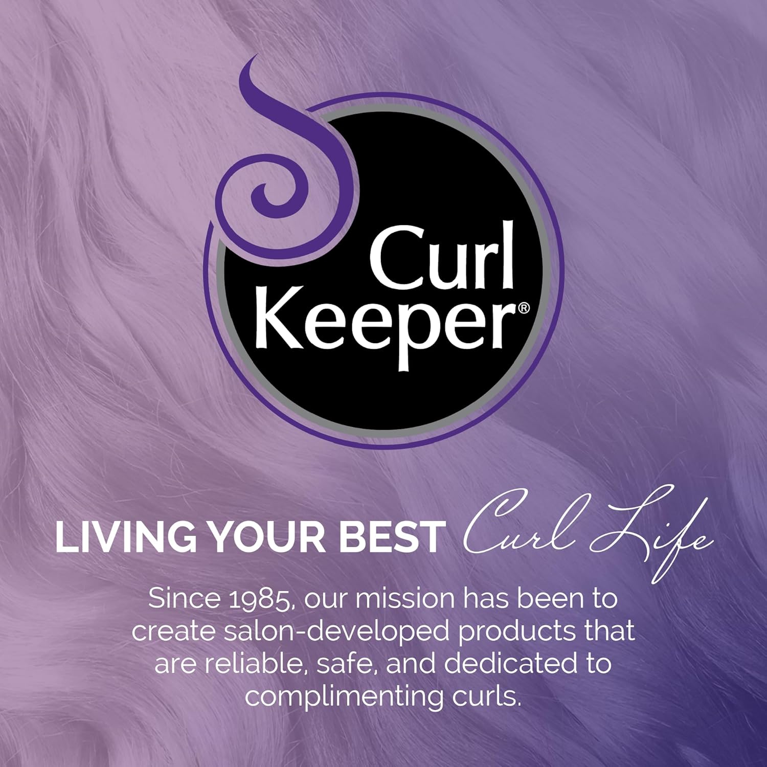 Curl Keeper Champú de tratamiento para cabello rizado, 33.8 onzas líquidas, champú diario para el cabello, limpia y fortalece suavemente todo tipo