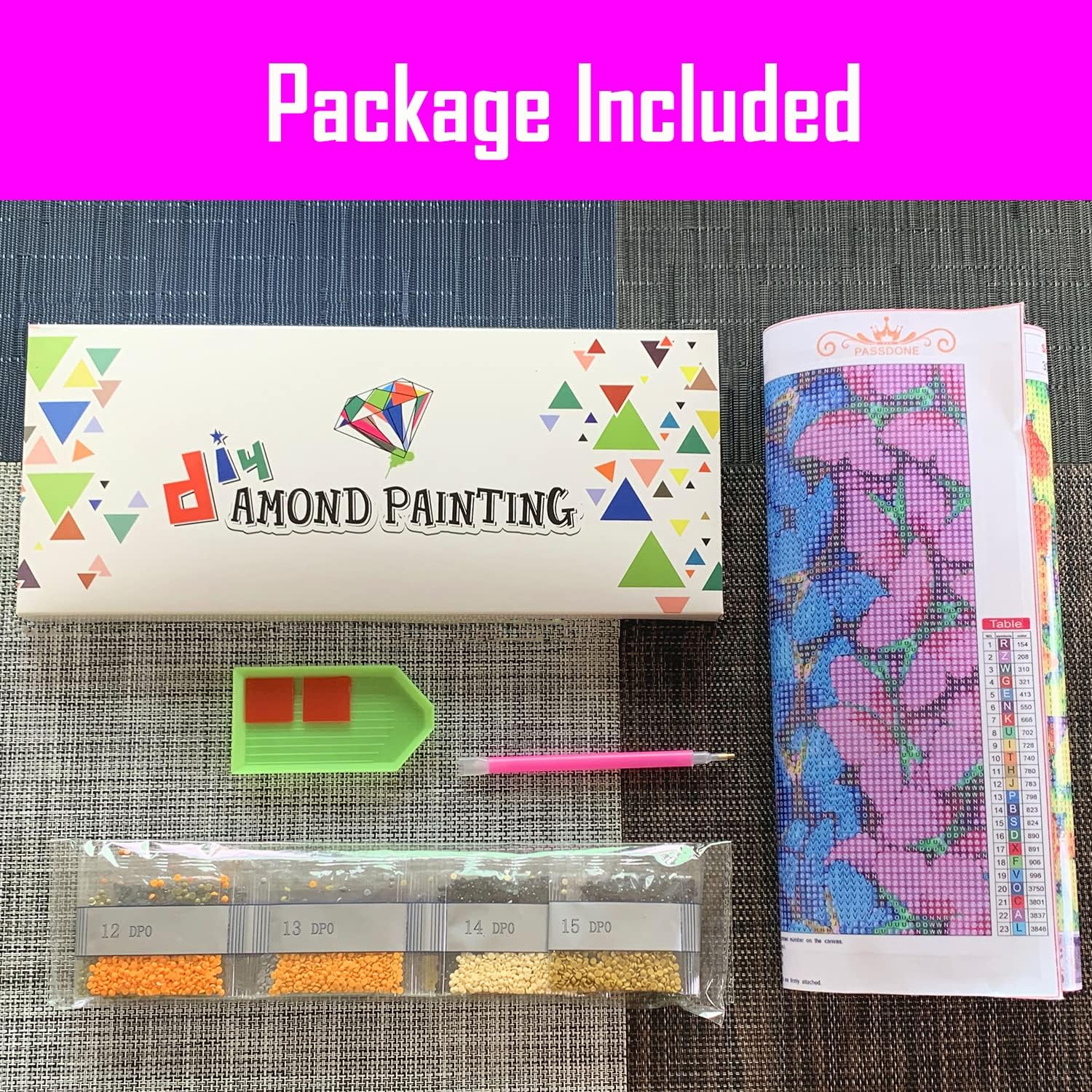 Diamond Art Beautiful Butterfly DIY 5D Diamond Painting Kits para adultos y niños, kit de manualidades por números para principiantes, decoración
