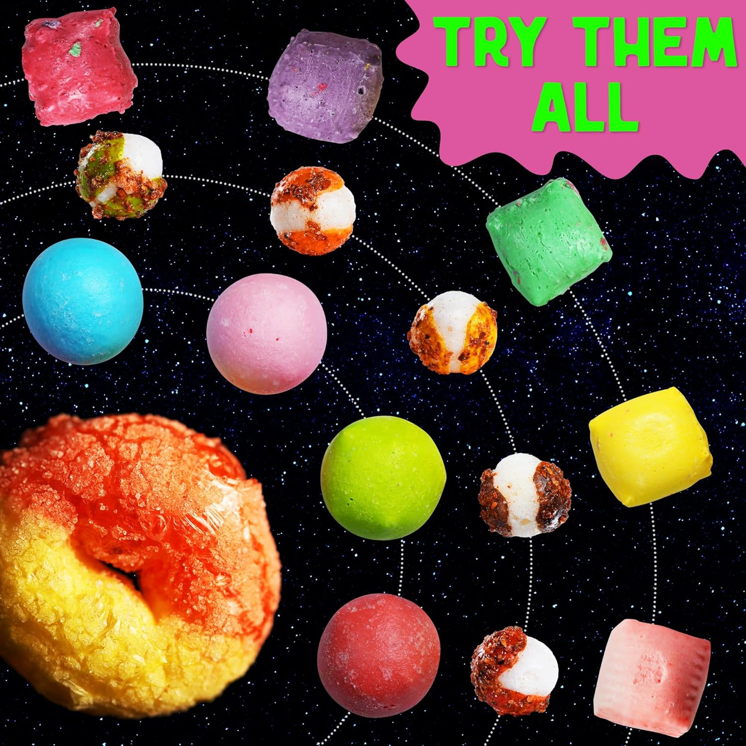 Alien Gummy Skulls  10 onzas de caramelos de Halloween para ocasiones temáticas de Halloween  Gomitas de Halloween espeluznantes para comida de