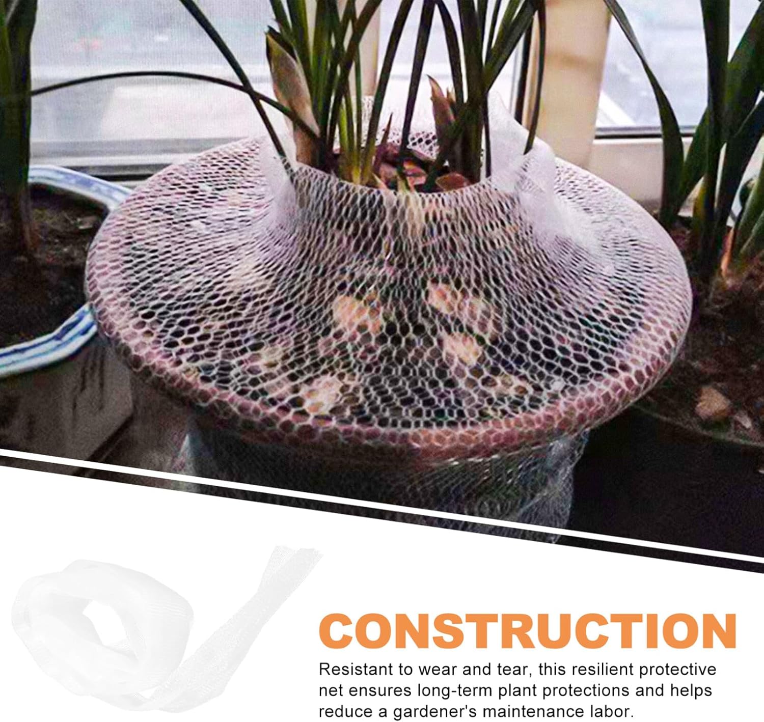 EXCEART Protective Nets Elastic Planter Net Flower Pot Nets for Protection Net Cover for Flowerpot Daily Use Bonsai Net Cover Elastic Covers for