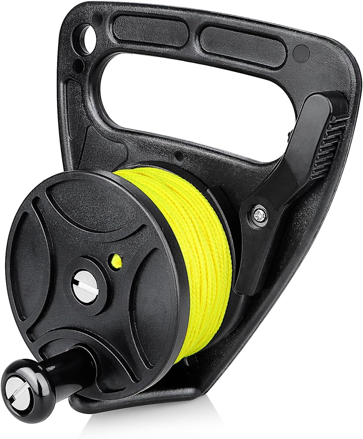 Anclaje compacto de 150 pies para kayak con tapón de pulgar para buceo submarino de seguridad
