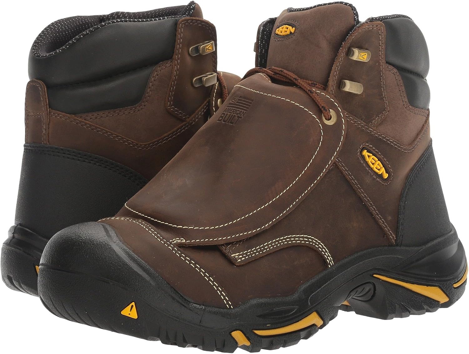 KEEN Utility Botas de trabajo MT Vernon de 6 pulgadas con punta de acero para hombre