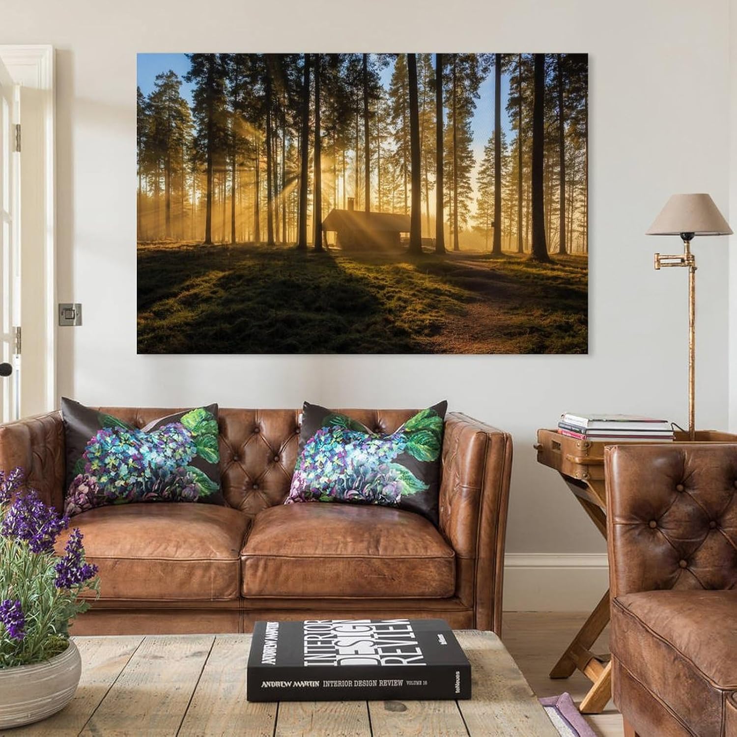 Lienzo Pintura Pintura Bosque Verde Árbol Paisaje Lienzo Pared De Arte Lienzo Impresiones De Póster Poster Decorative Painting Canvas Wall Posters