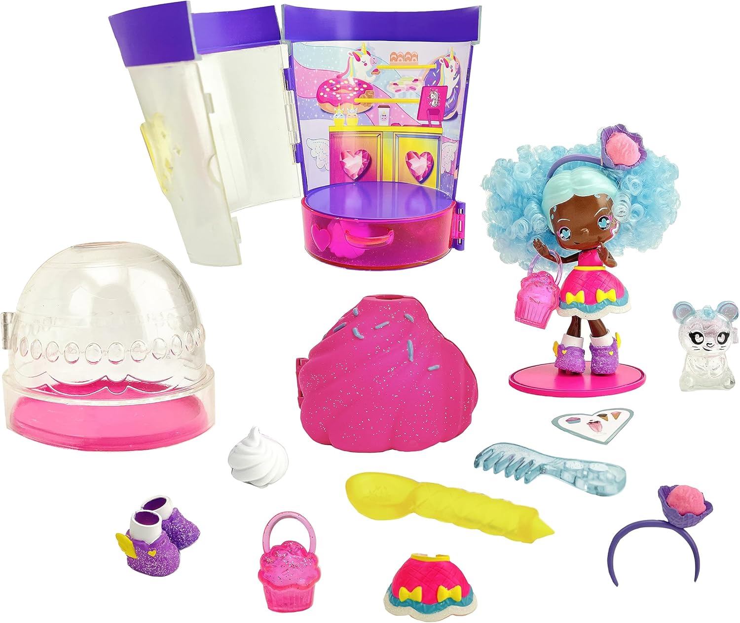 Muñecas coleccionables, 10 piezas sorpresa, accesorios reutilizables para pelusa y moho, juego sensorial, a partir de 3 años