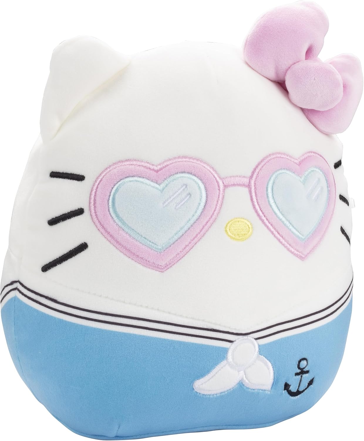 Squishmallows – Peluche de Hello Kitty Sailor de 8 pulgadas, peluche oficial de Kellytoy Sanrio – Lindo juguete suave y esponjoso de Hello Kitty –