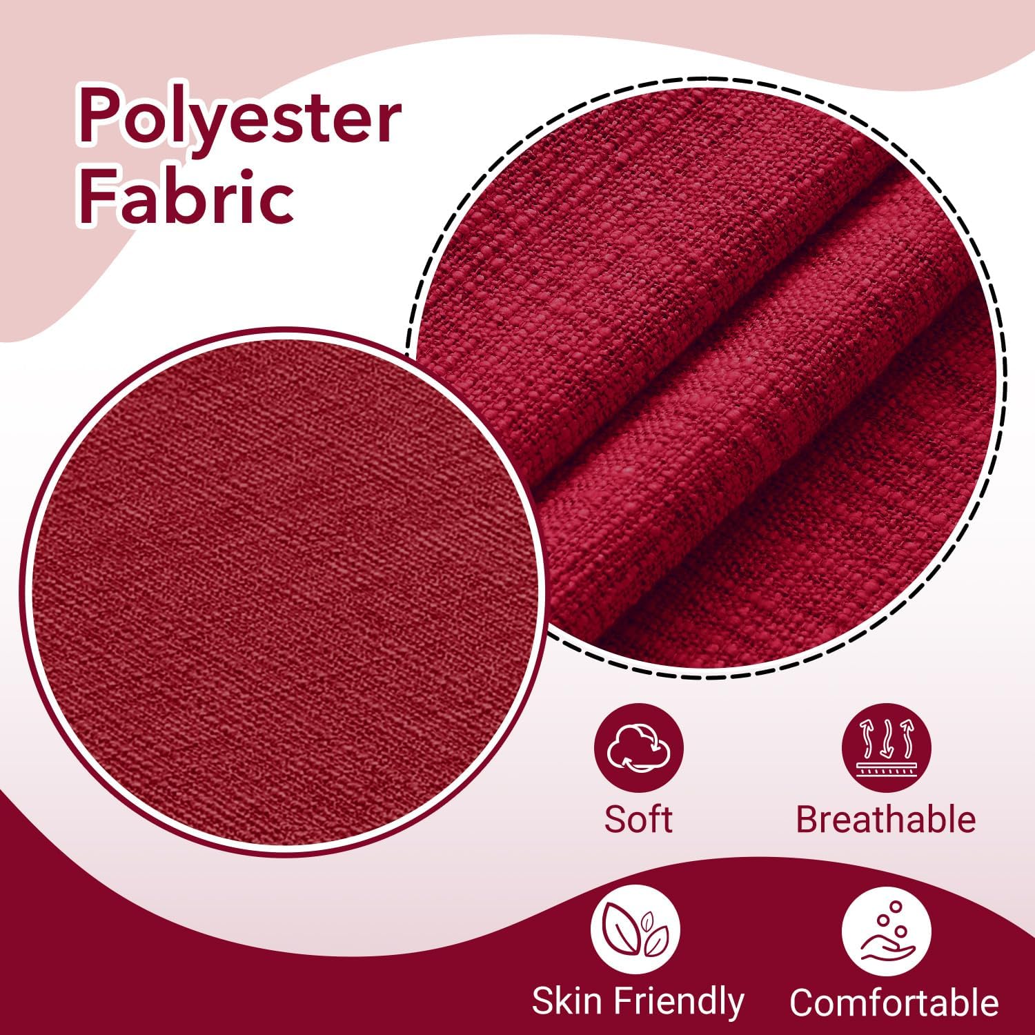 downluxe Cojines para sillas de interior para sillas de comedor, almohadillas de espuma viscoelástica texturizadas suaves y cómodas para sillas de