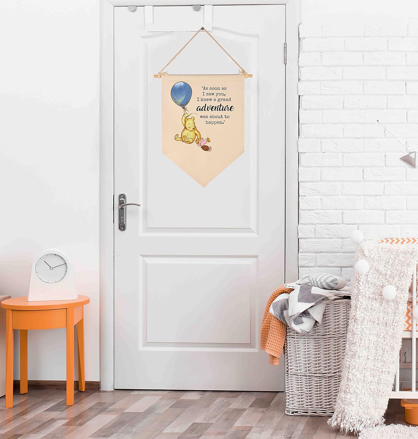 As Soon As I Saw You-Adventure was About to Happen-Christmas Birthday Party Bunting-Baby Gift Shower-Winie Wall Flag Decor Gift The Pooh-Banner