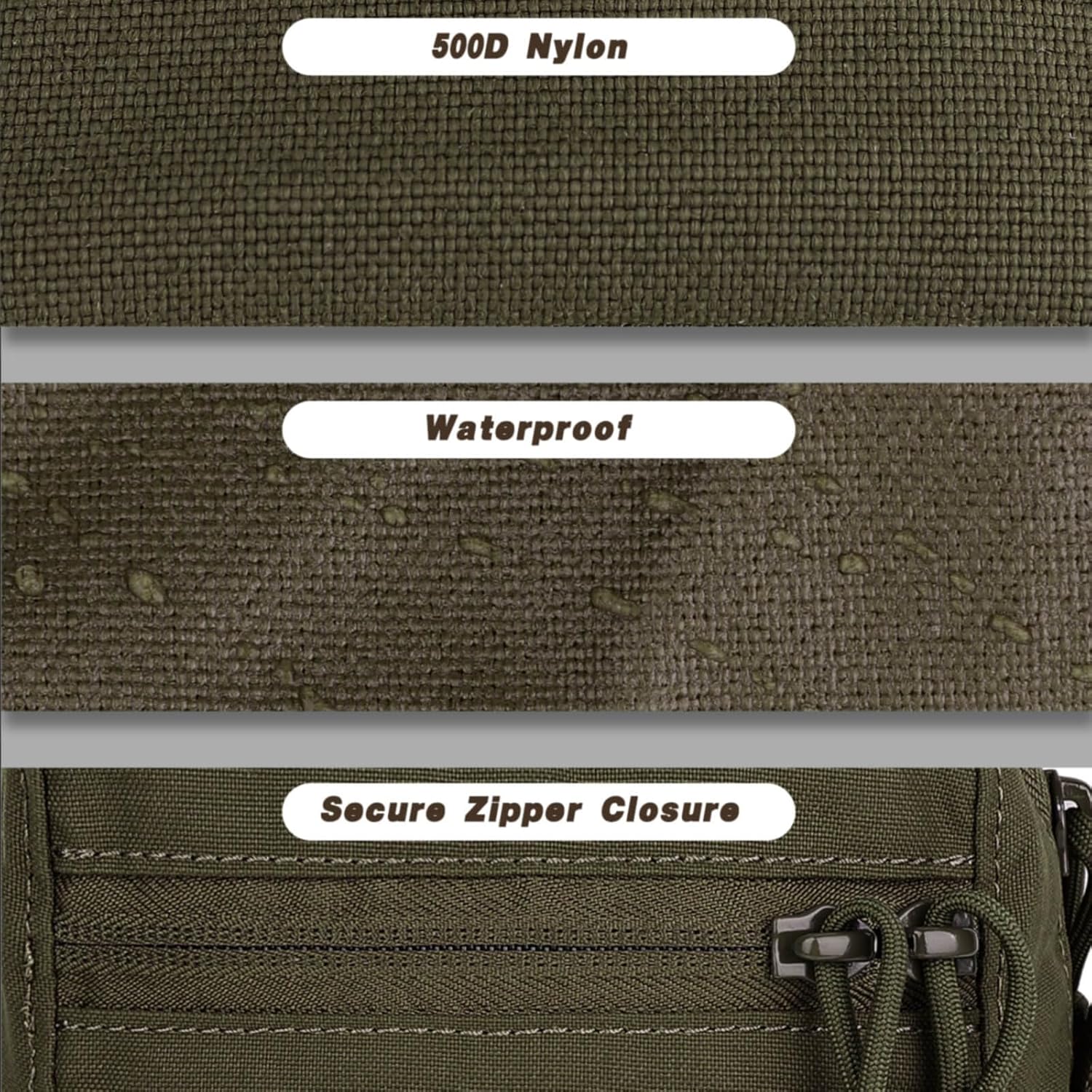 Bolsa de Gp, bolsas de administración de uso general, pequeña bolsa EDC para cinturón táctico y chaleco Molle como bolsa de almacenamiento expandida