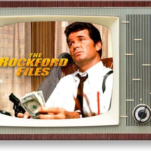 The Rockford Files – Imán retro para refrigerador de TV The Rockford Files – Imán retro para refrigerador de TV
