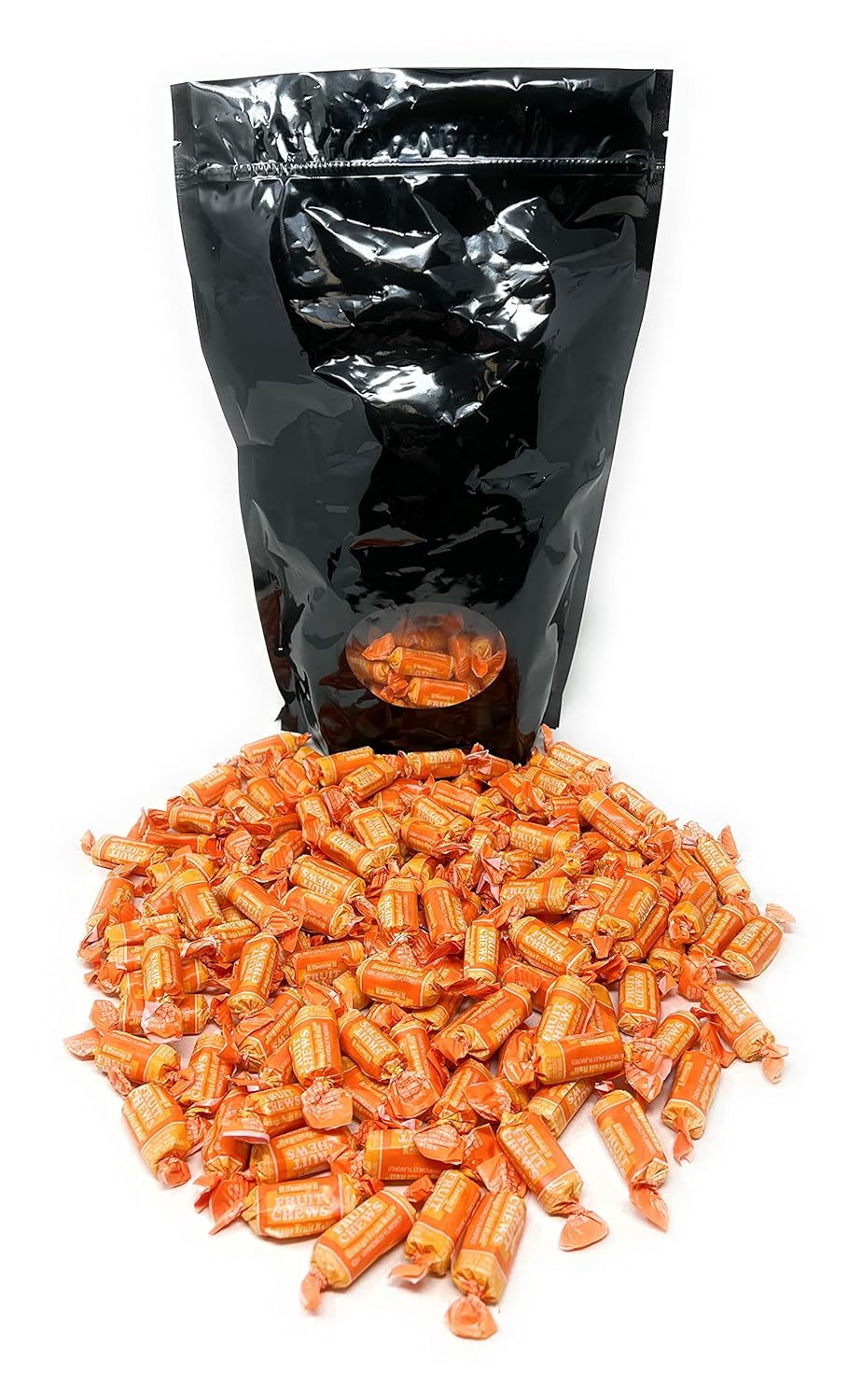 Tootsie Roll – Caramelos masticables masticables de frutas con sabor especial a naranja a granel, dulces masticables americanos envueltos