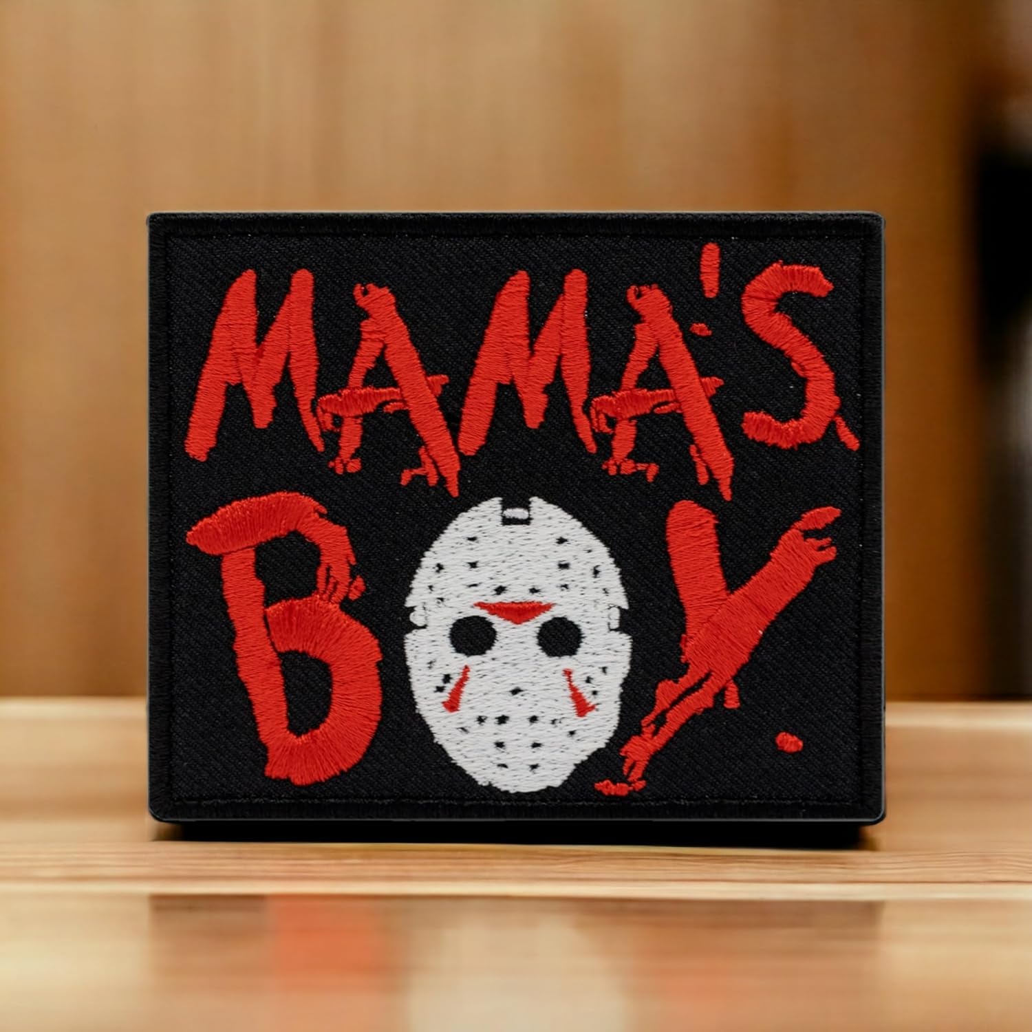 Parche bordado de mamá y niño Helloween para planchar. Tamaño 3.9 X 3.3 nches.