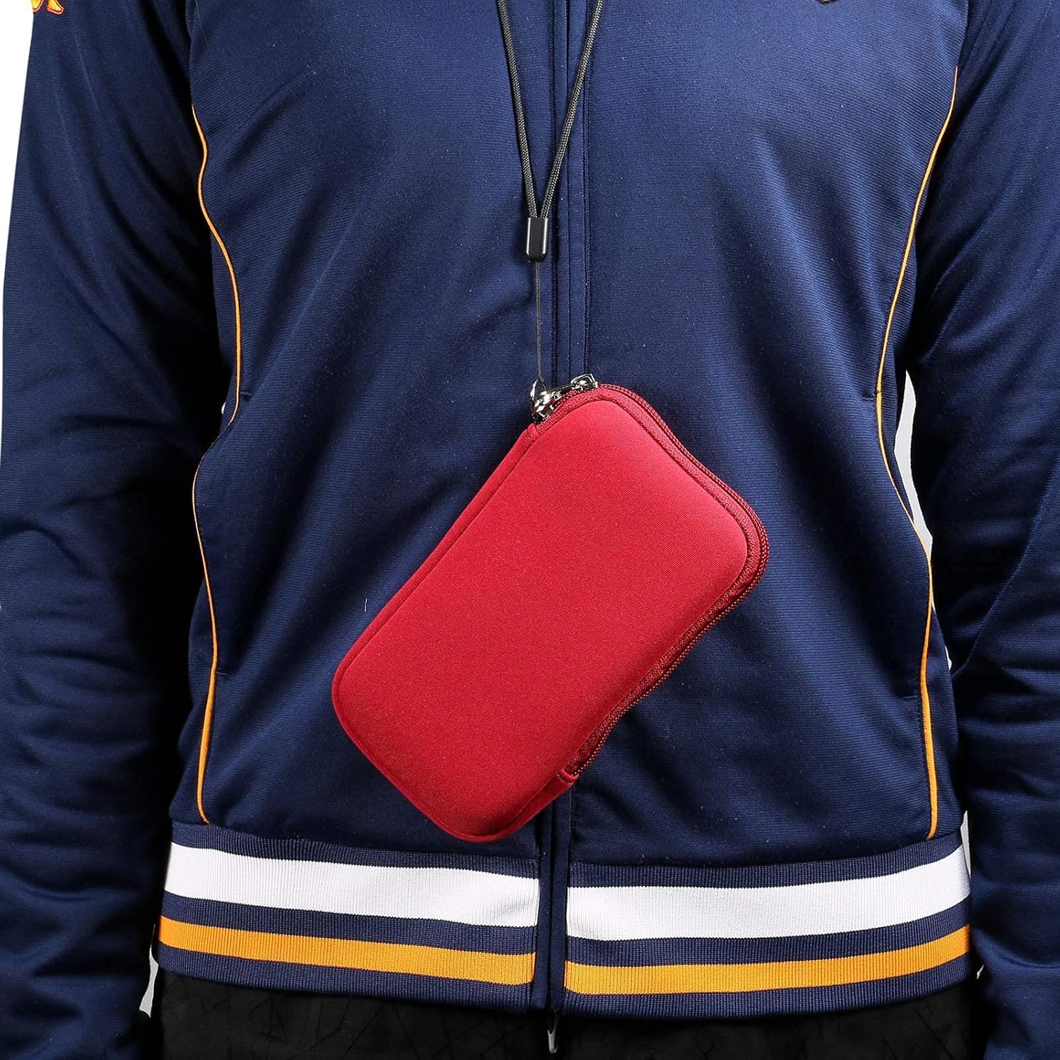 Funda de transporte de neopreno con cordón para el cuello para Samsung Galaxy Note 20 Ultra S22 S21 Ultra A32 5G A12 A13, Moto G Stylus 2022 G Power