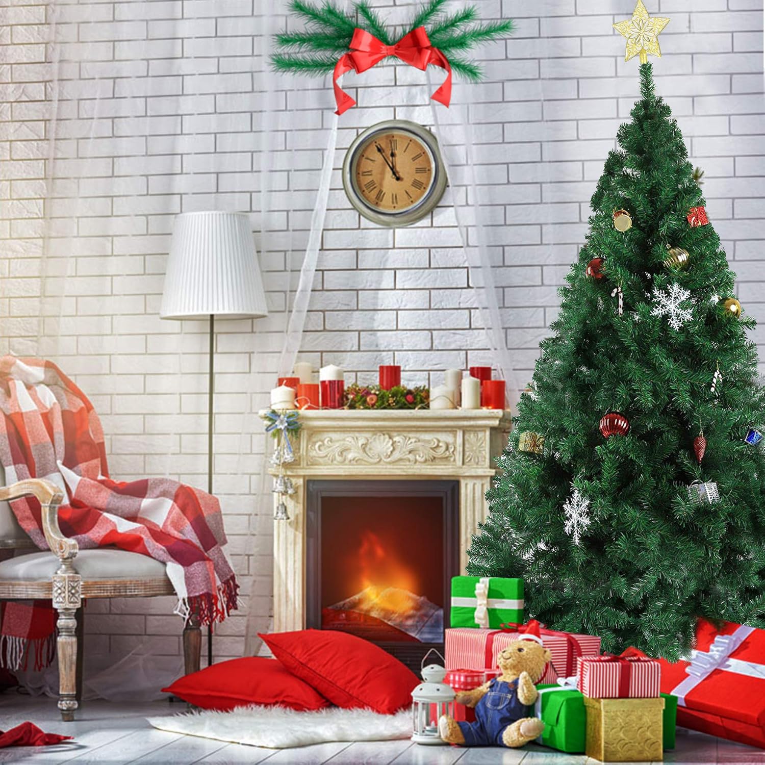 LUCKYERMORE – Árbol de Navidad artificial
