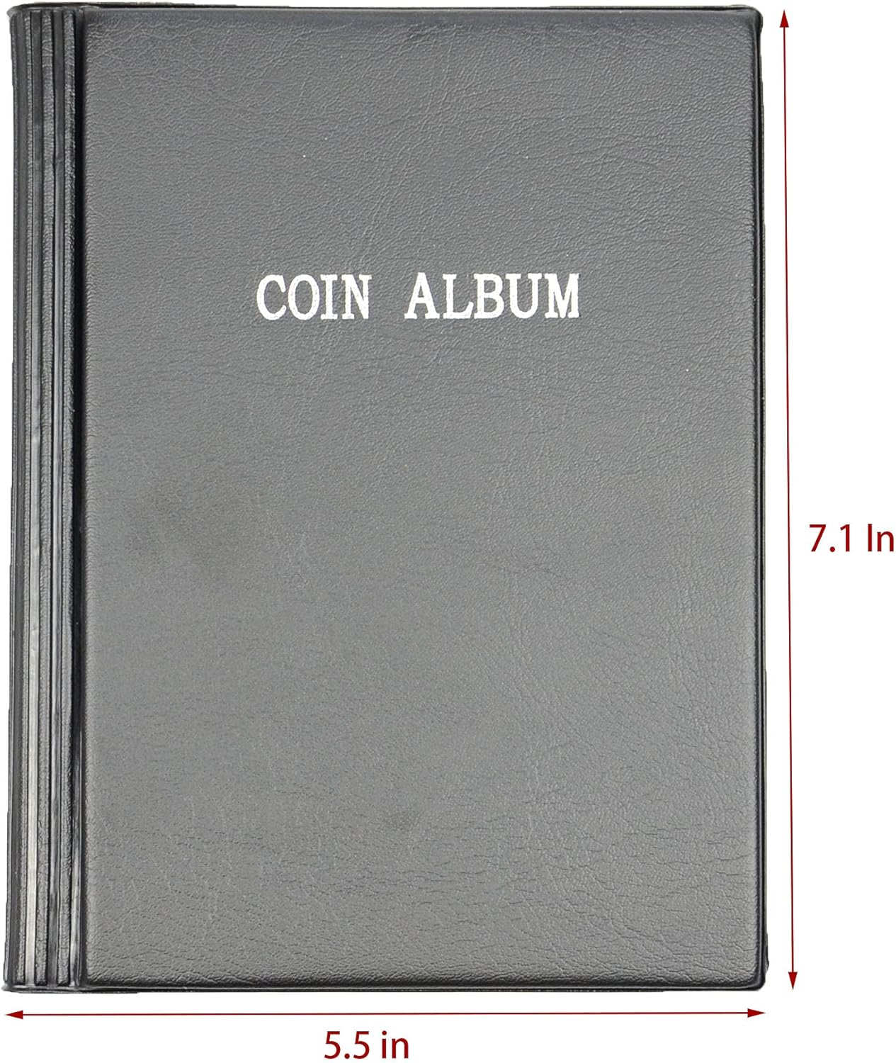 Soportes para álbumes de monedas para coleccionistas, suministros de colección de monedas de Penny Monedas, libro de monedas de cartón para