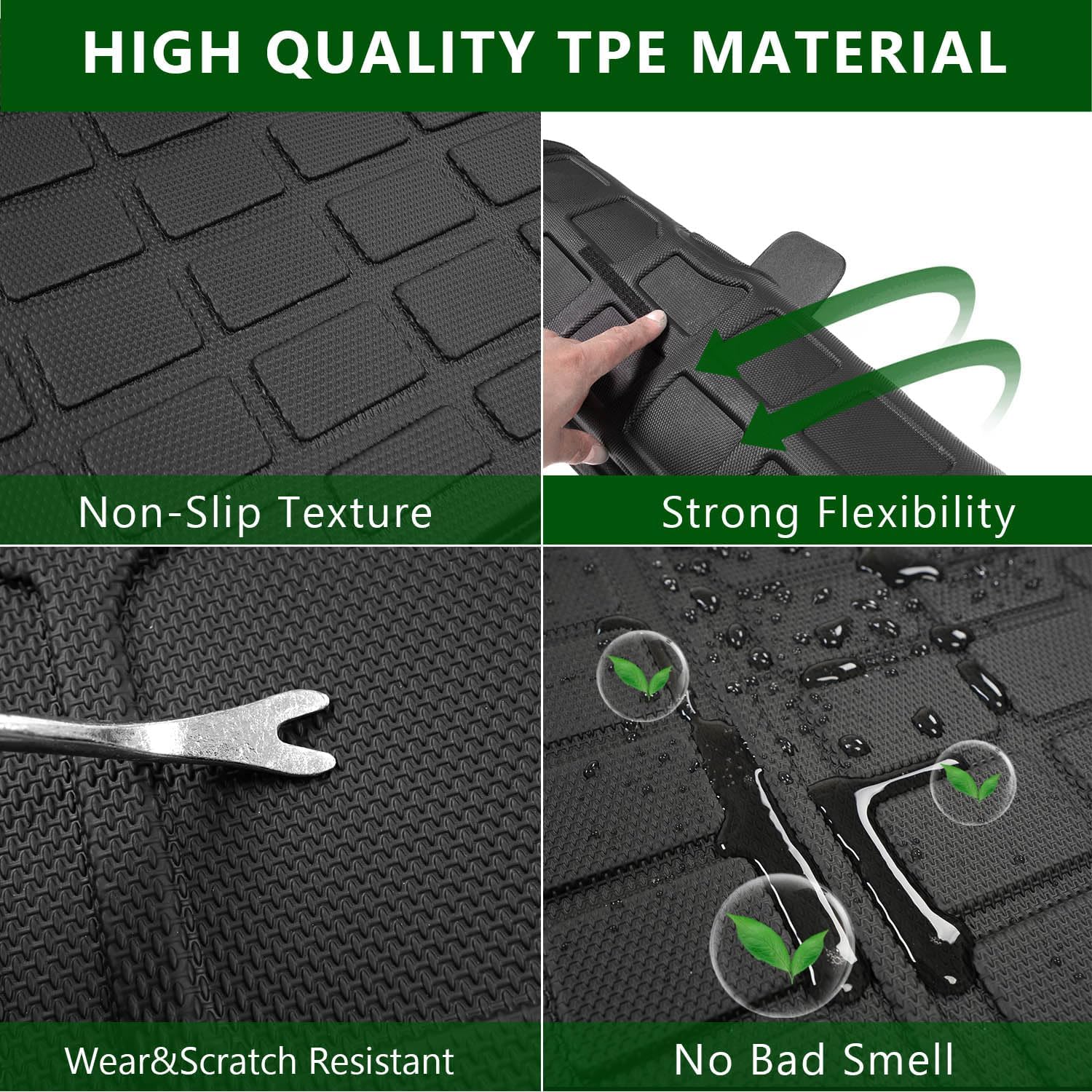 Alfombrilla de carga compatible con Mazda CX-5 2023 2024 2024, alfombrilla de maletero TPE para todo tipo de clima, repuesto para accesorios Mazda