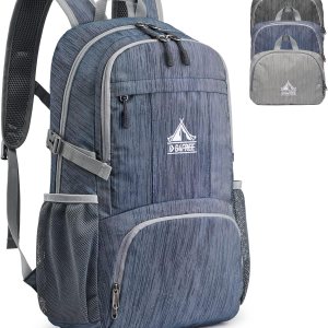 G4Free Mochila de senderismo de 30 l, ligera, plegable, para viajes, al aire libre, para hombres y mujeres G4Free Mochila de senderismo de 30 l, ligera, plegable, para viajes, al aire libre, para hombres y mujeres