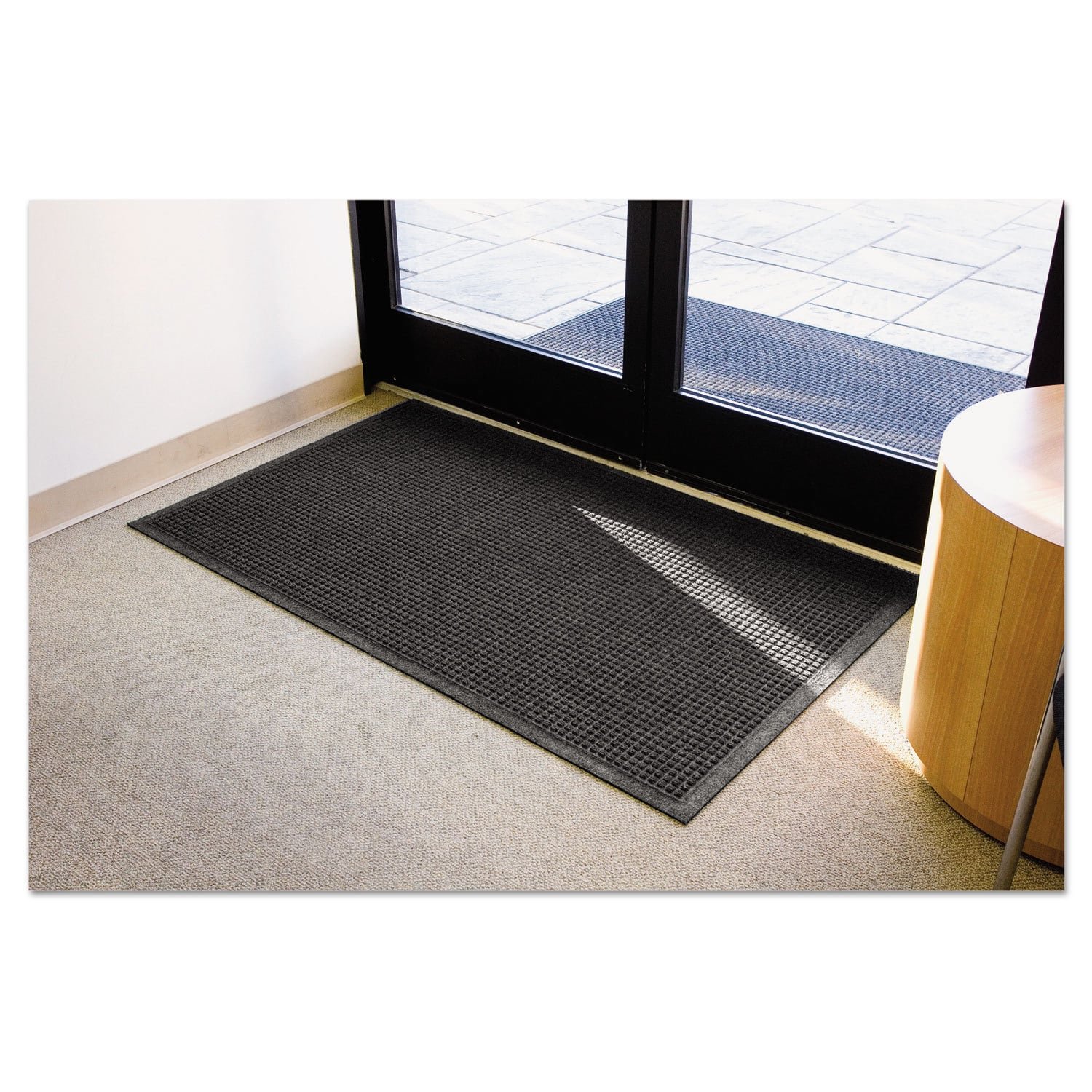 Tapete de interior EcoGuard, plástico y goma reciclados, Verde, 1