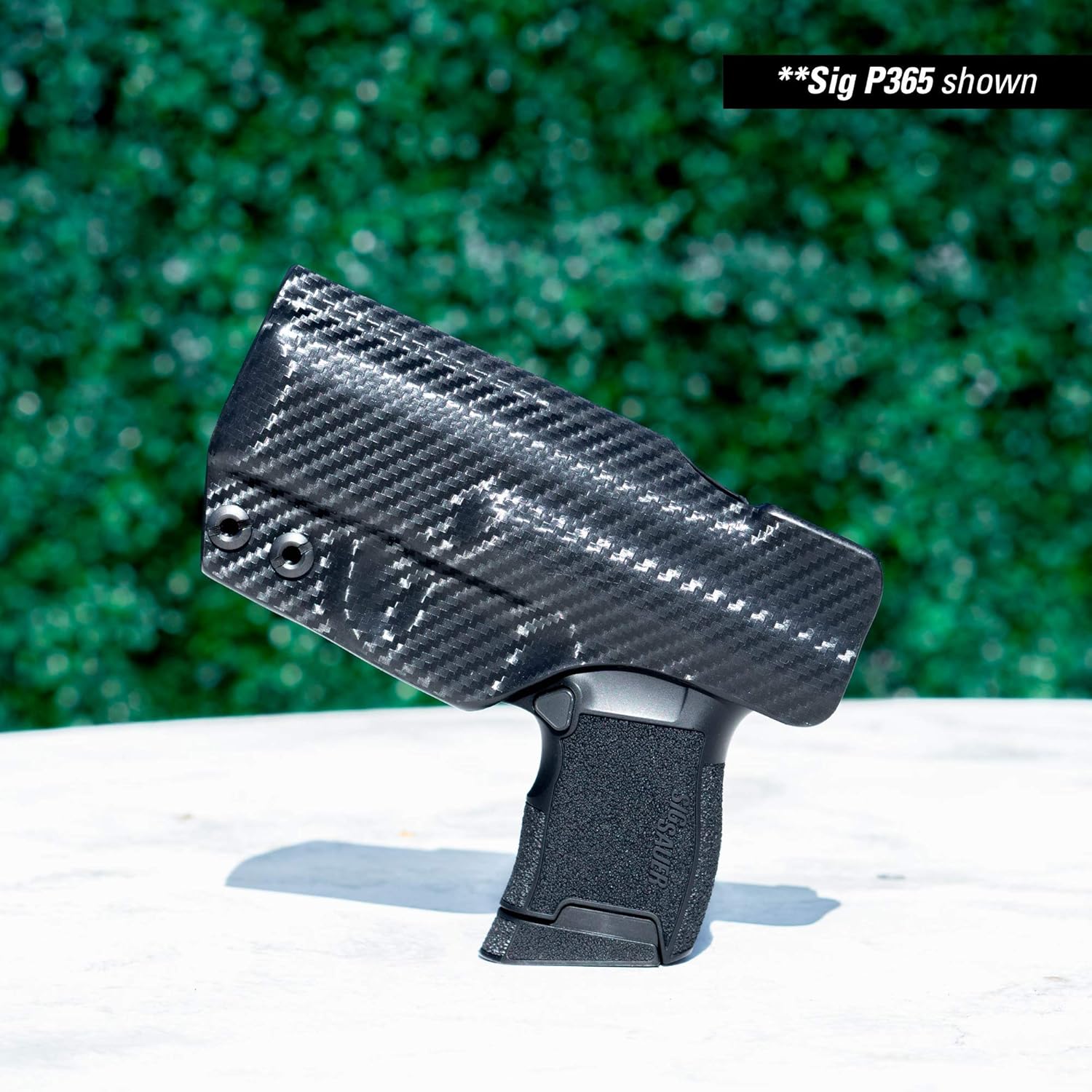 Clip & Carry IWB Kydex – Funda para el Sig Sauer P365XL  Interior oculto en la cintura  retención de clic audible  Adjus. Cant  Compatible con