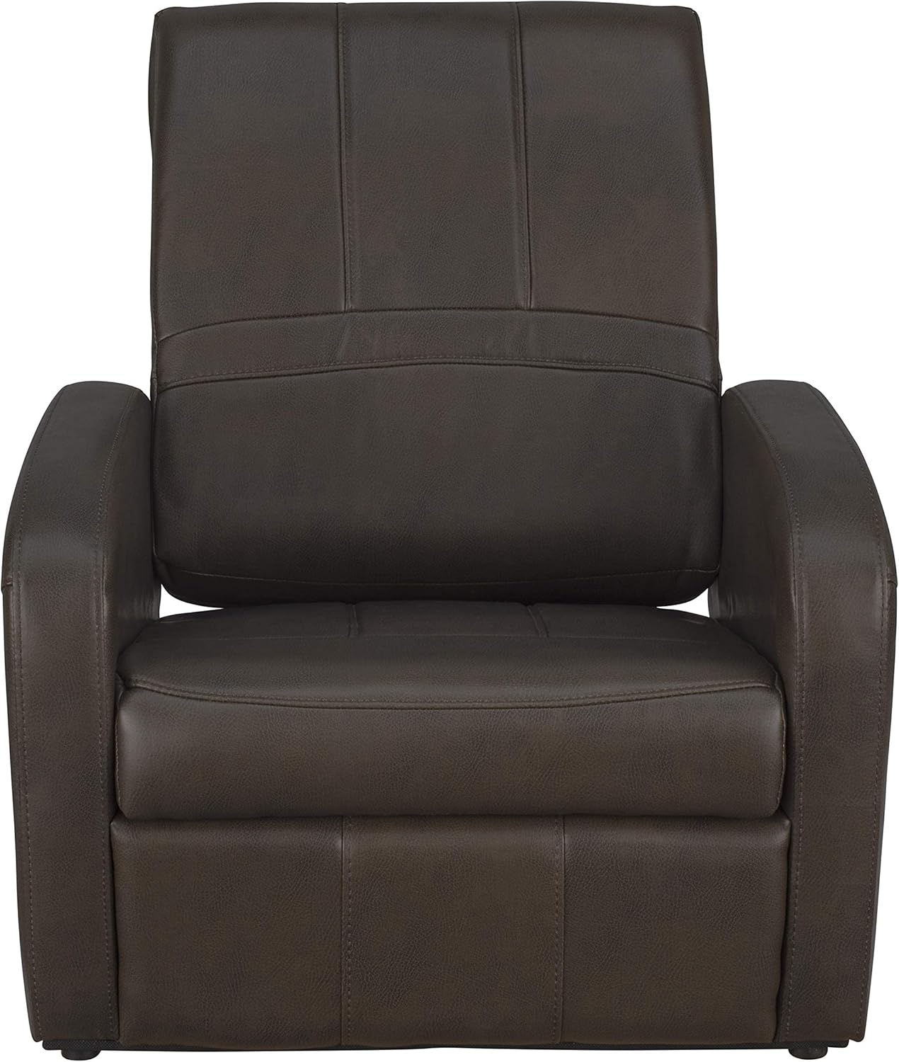 RecPro Charles RV – Silla otomana para juegos  Almacenamiento integrado  Muebles RV  Ideal para adolescentes  Castaño