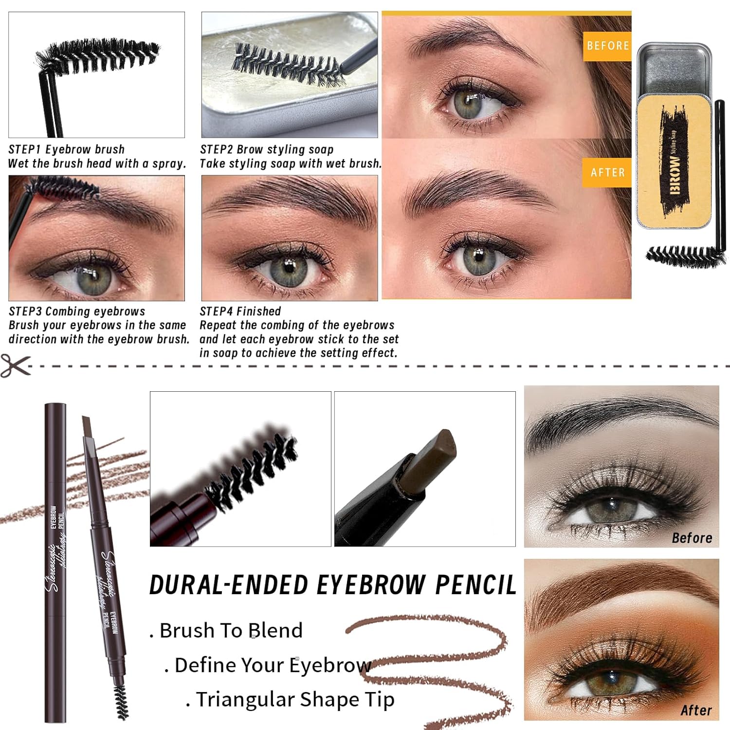 YBUETE Kit de maquillaje para mujeres, regalo de maquillaje para mujeres, adolescentes y niñas, paleta de sombra de ojos desnudos, base de base CC
