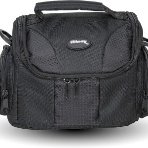 Funda de viaje para cámara réflex digital suave y mediana con clip desmontable y correa ajustable para Fujifilm FinePix XF1, X-E1, X-E2, X-PRO1, Funda de viaje para cámara réflex digital suave y mediana con clip desmontable y correa ajustable para Fujifilm FinePix XF1, X-E1, X-E2, X-PRO1,