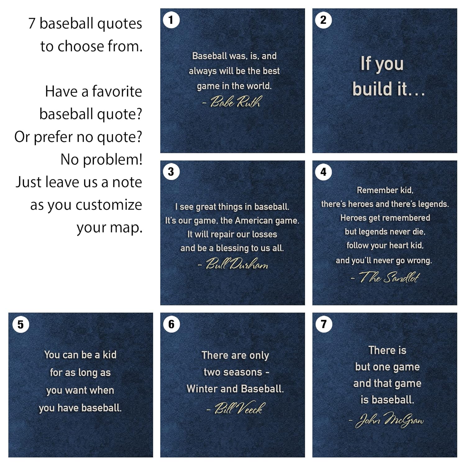Holy Cow Canvas Personalized Canvas Baseball Stadium Map Tracker with Pins Includes Push Pins, Baseball Parks Bucket List, Customized Baseball Gift