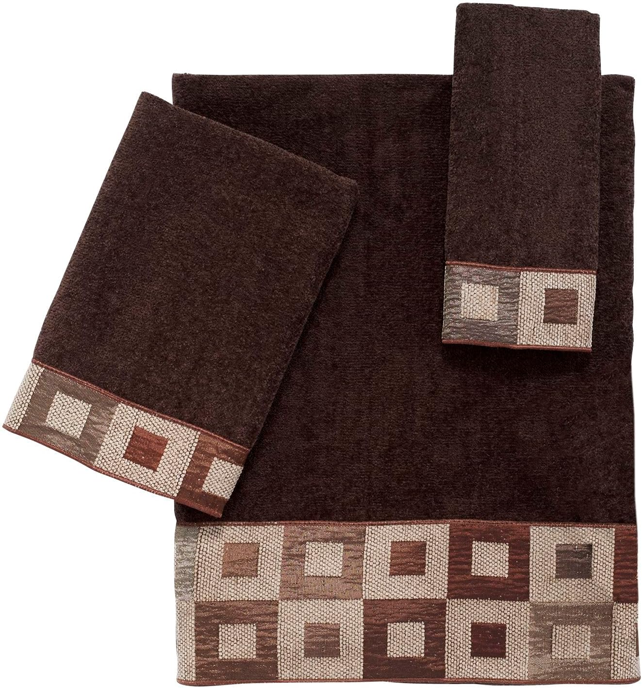 Avanti Linens Precision Collection, toalla para los dedos, color moca (paquete de 2)