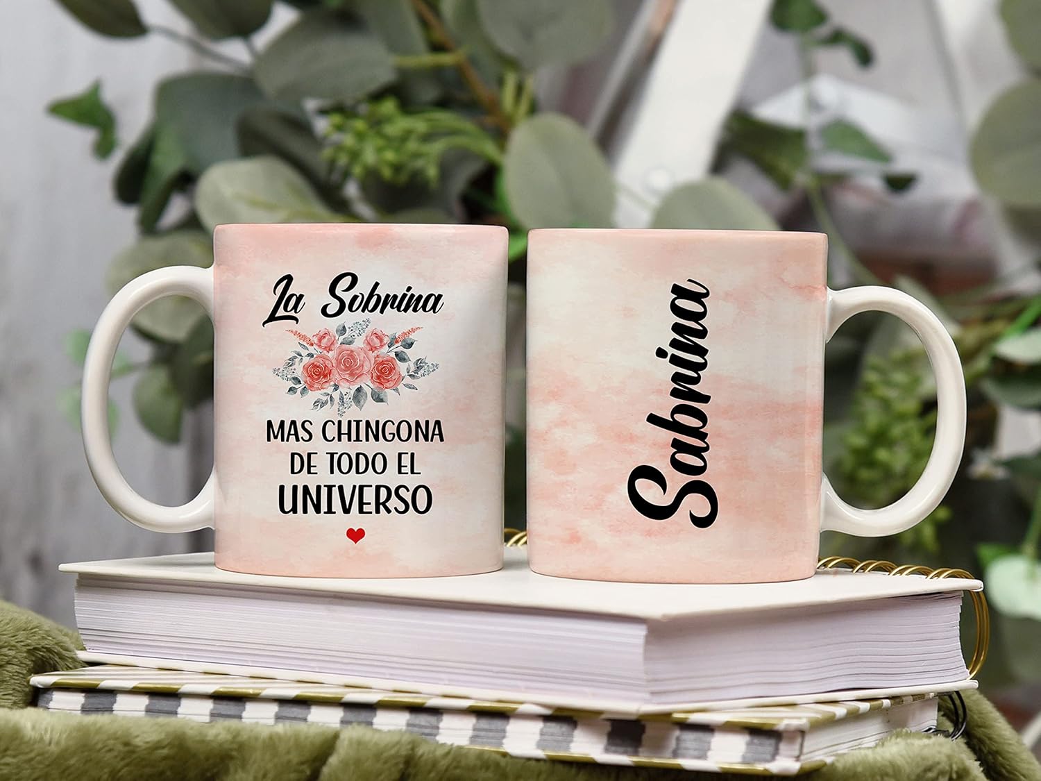 La Sobrina Mas Chingona De Todo El Universo Taza Personalizada Regalos Para Cumpleaños Día De La Madre Taza Gráfica Novedad Tazas 11oz Blanco