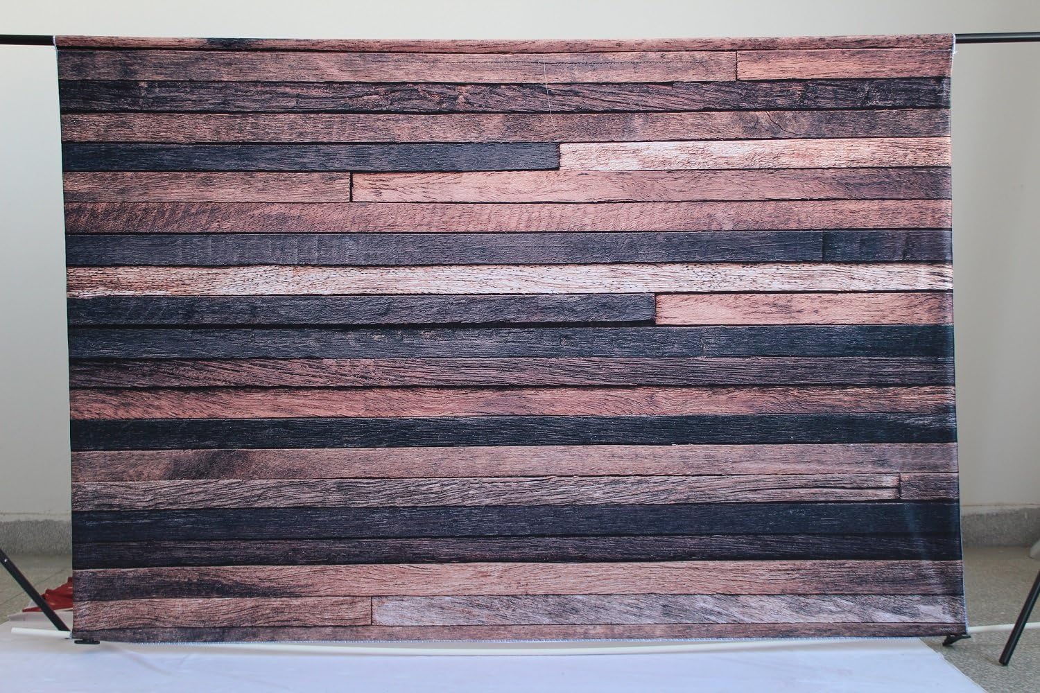 Kate Fondo de fotografía de madera oscura de 7 pies de ancho x 5 pies de alto, fondo retro de madera marrón para fotos Potrait, accesorios de