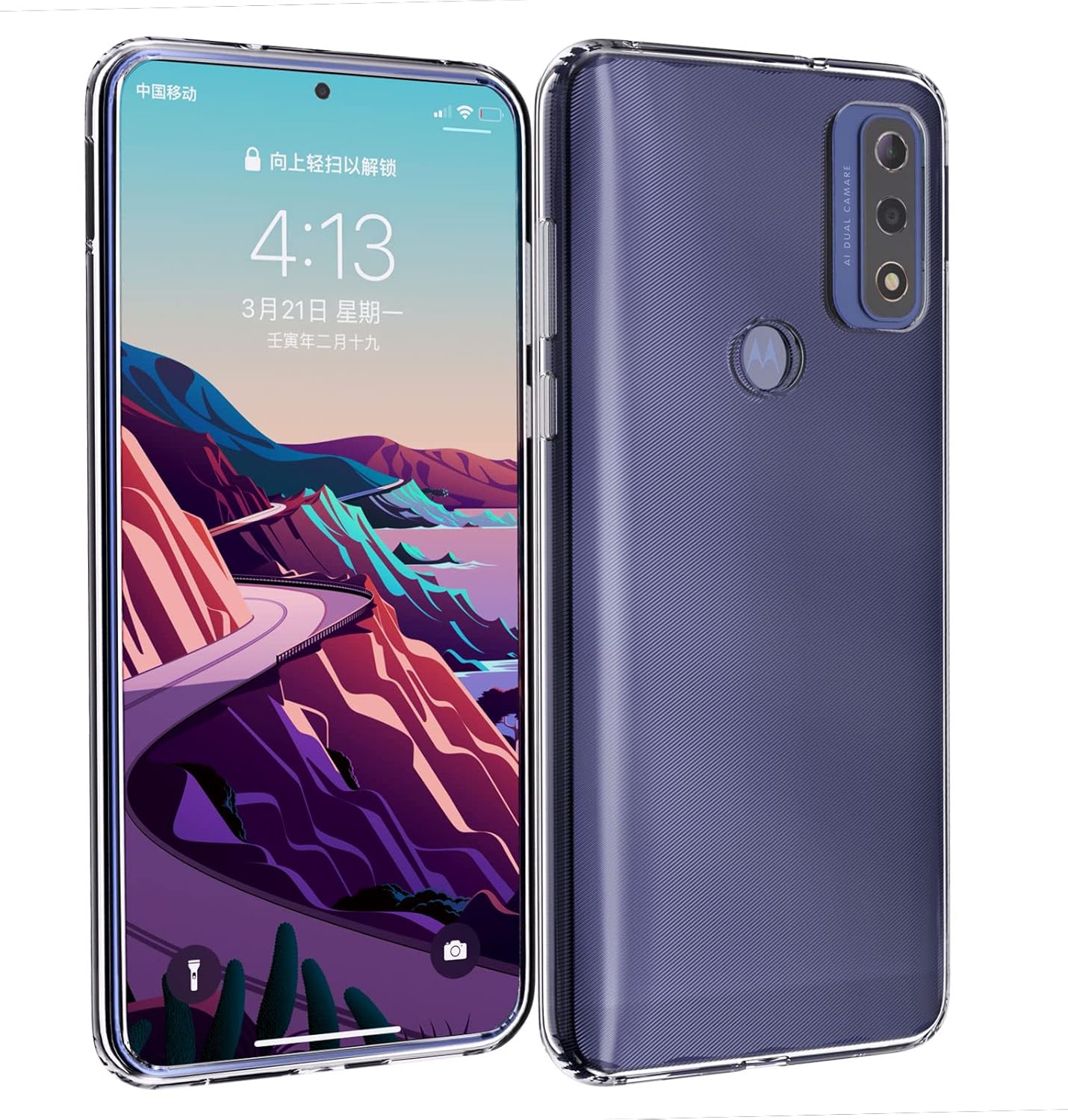 Funda transparente para Motorola G Pure para Moto G Power 2022Moto G Play 2023, piel suave, delgada, flexible, de silicona, TPU, resistente a los