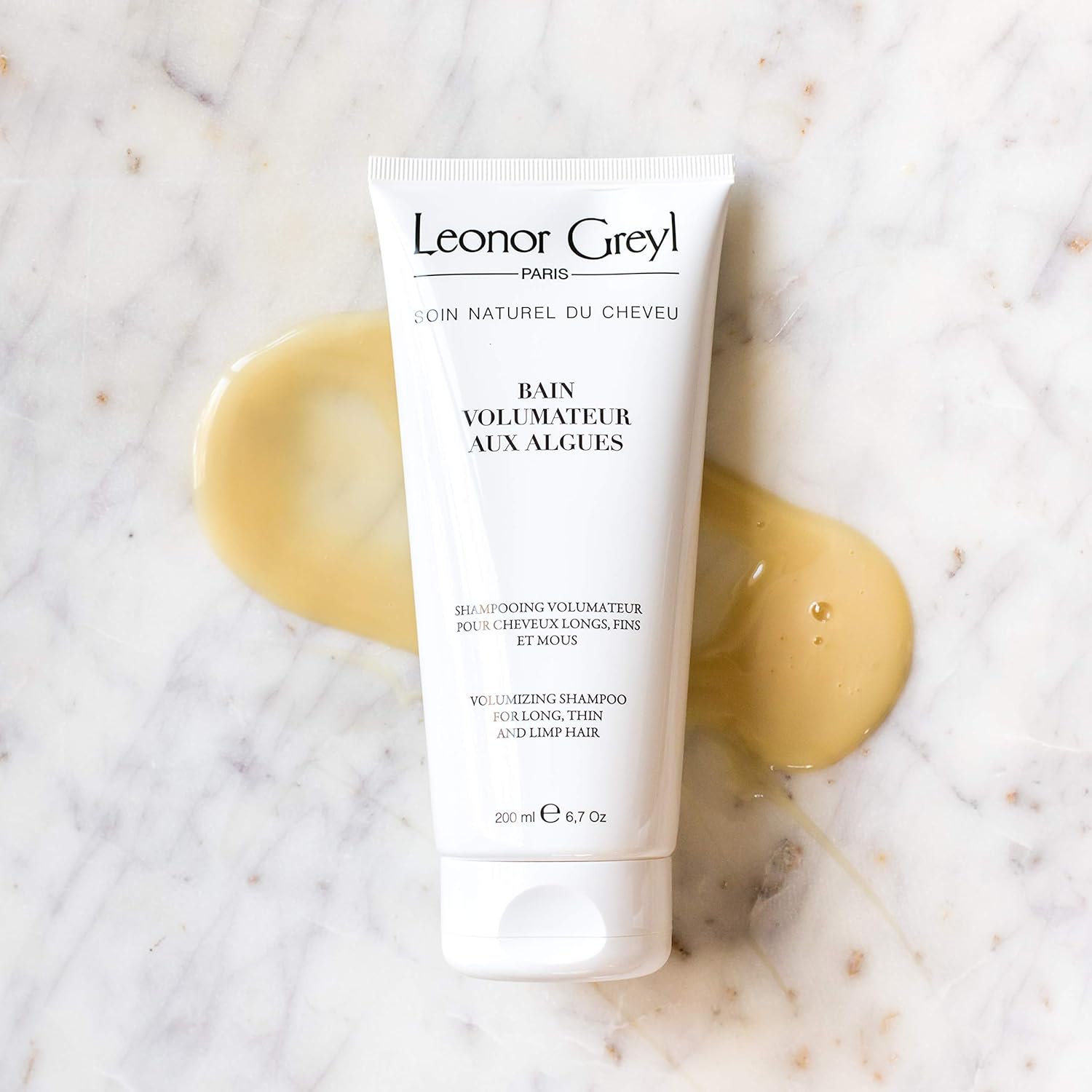 Leonor Greyl Paris – Bain Volumateur Aux Algues – Champú voluminizador para cabello largo y fino – Champú vegano natural para volumen capilar (6.7