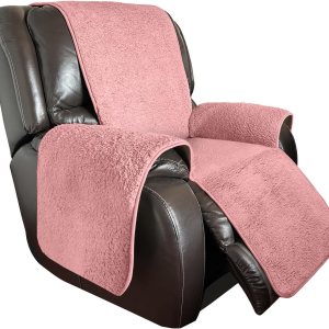 Granbest Funda para silla reclinable ultrasuave y gruesa que se asemeja a la piel de oveja, antideslizante, elegante, lavable, protector para sillas Granbest Funda para silla reclinable ultrasuave y gruesa que se asemeja a la piel de oveja, antideslizante, elegante, lavable, protector para sillas