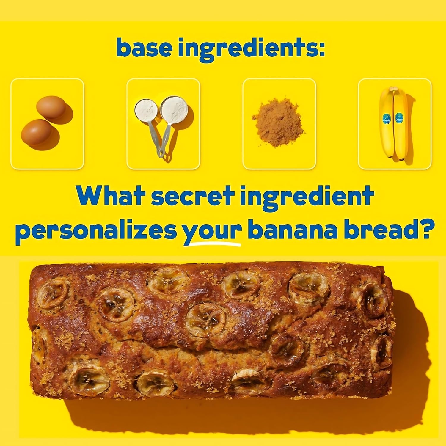 Concord Foods Petite Banana Pan Mix 13.7oz (VALUE, paquete de 6 cajas)