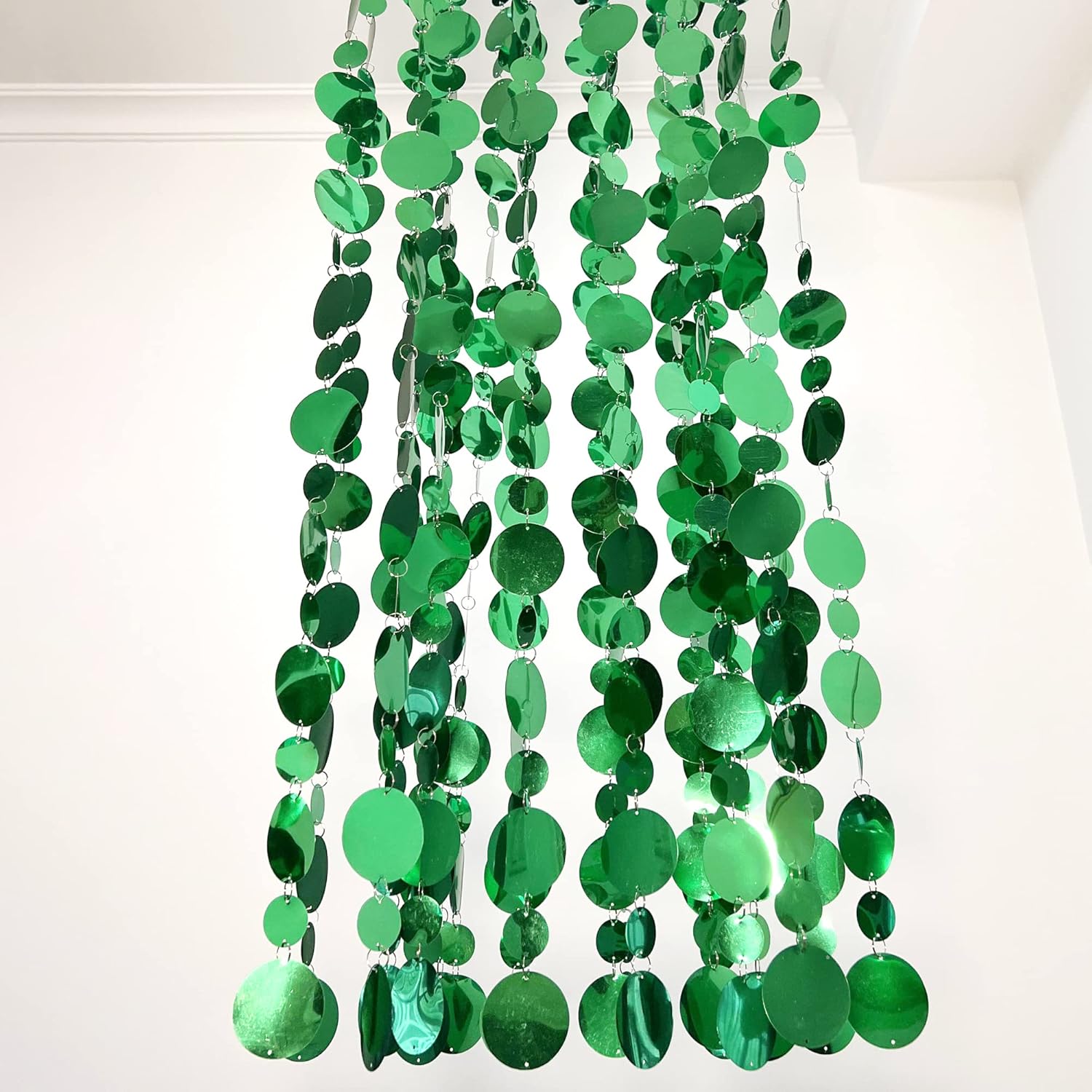 20 cortinas de lentejuelas con cuentas para puertas, serpentinas de fiesta, boda, decoración del hogar, dormitorio de niños, niñas, panel de pared,