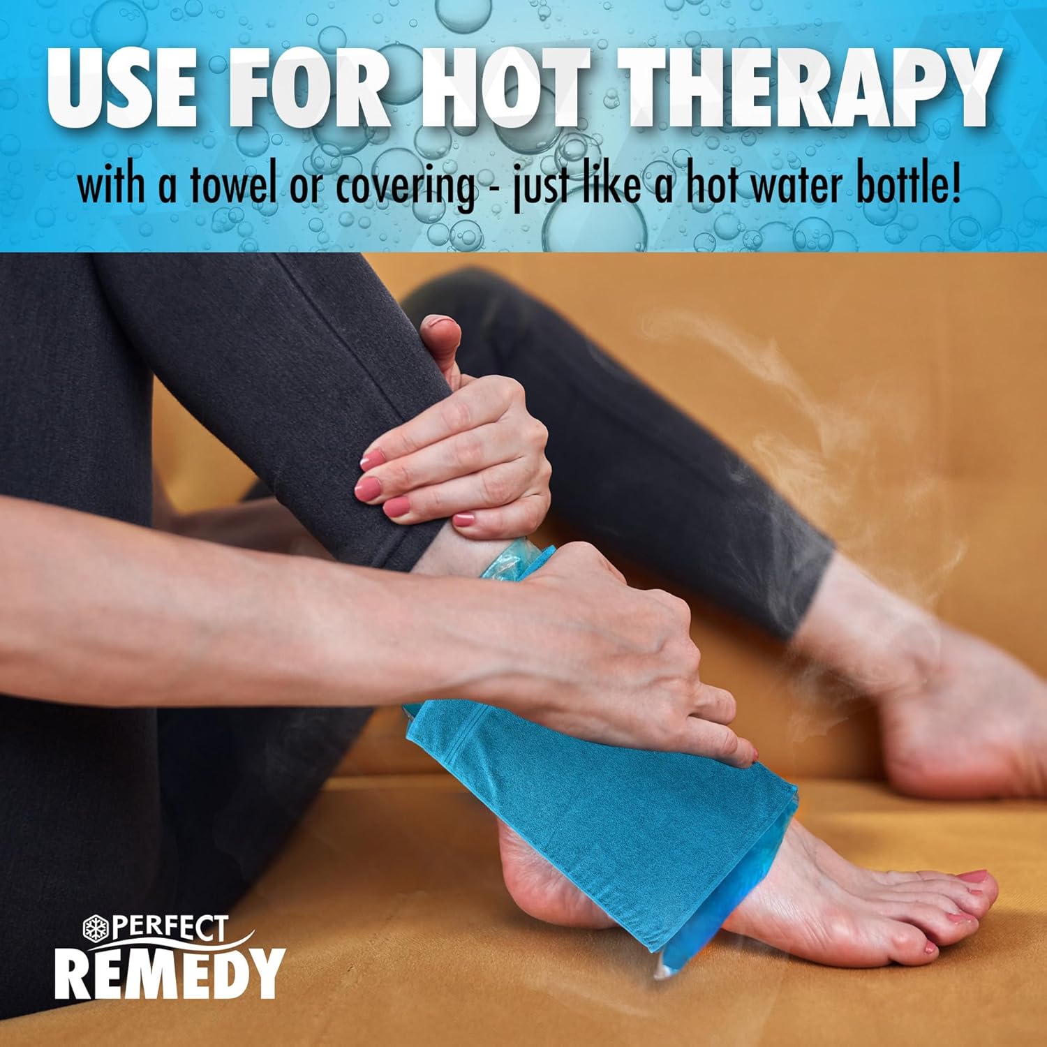 Paquetes de hielo de gel para lesiones, paquete caliente reutilizable de gel reutilizable, compresa fría y compresa caliente, paquete de hielo para