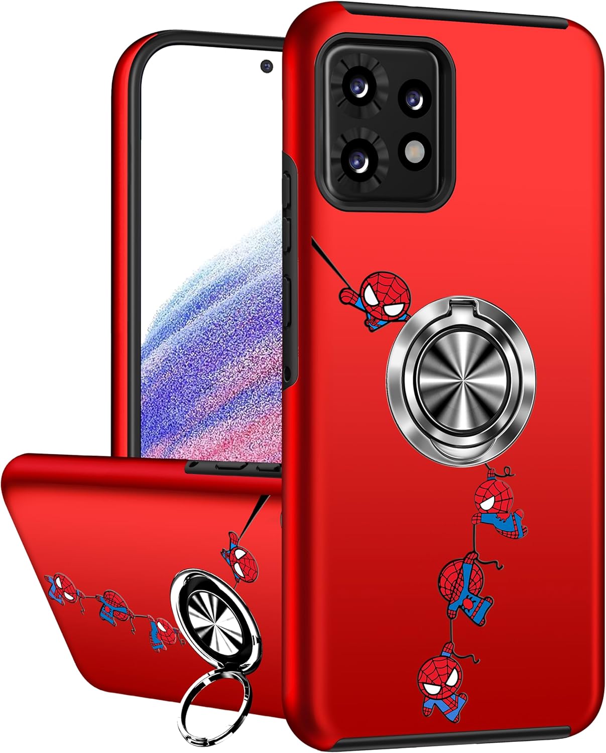 Joyleop Funda para Motorola Edge 40 ProEdge Plus 2023, bonita funda de teléfono con estampado divertido de dibujos animados para niños, niñas, niños