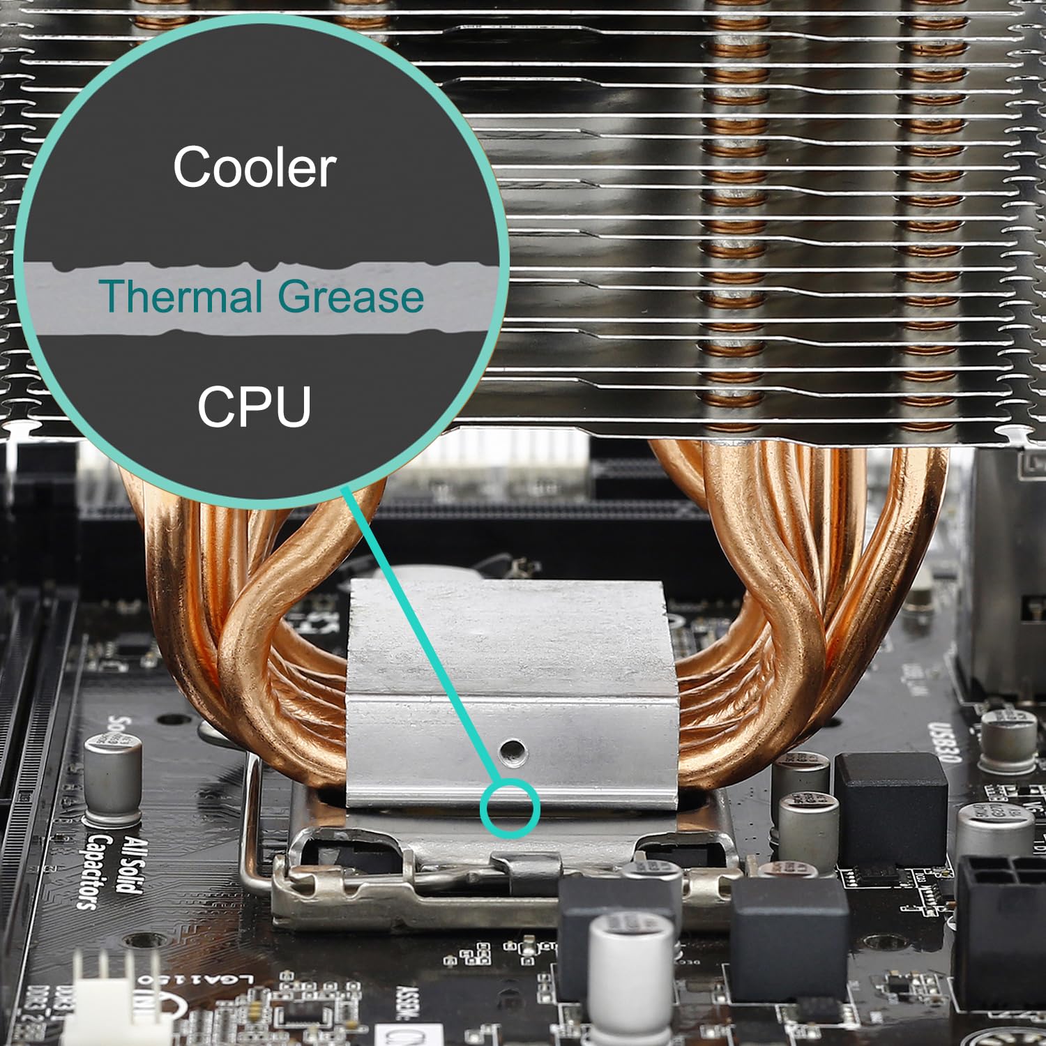 GENNEL G106 – Pasta térmica de oro de 0.71 oz, compuesto de grasa térmica, pasta disipadora de calor para enfriadores de CPU, procesador GPU, PS4