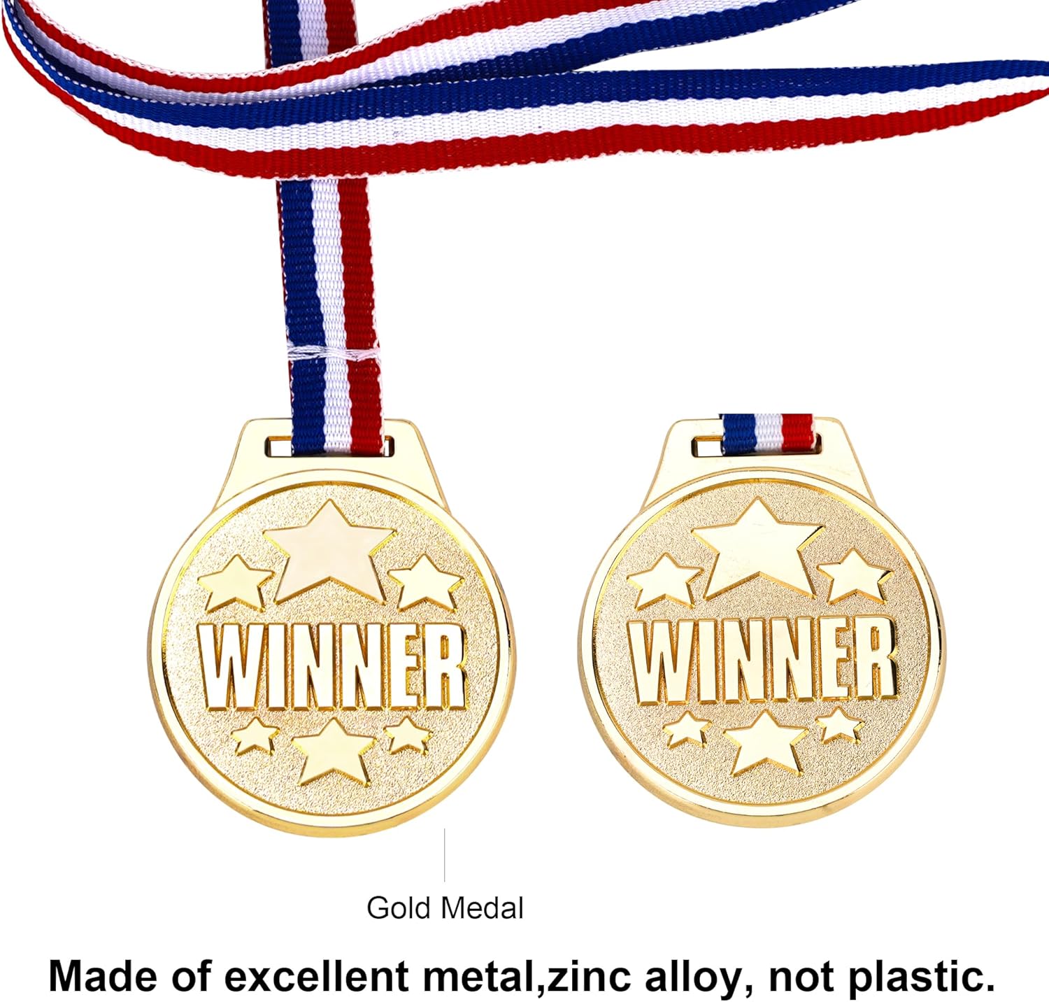 strongzhuo Un 1.5 “Diámetro Mini Ganador Medal-Sporting Eventos, Competiciones, Juegos Escolares, Ortografía Abeja, Medalla de Oro Estilo Olímpico
