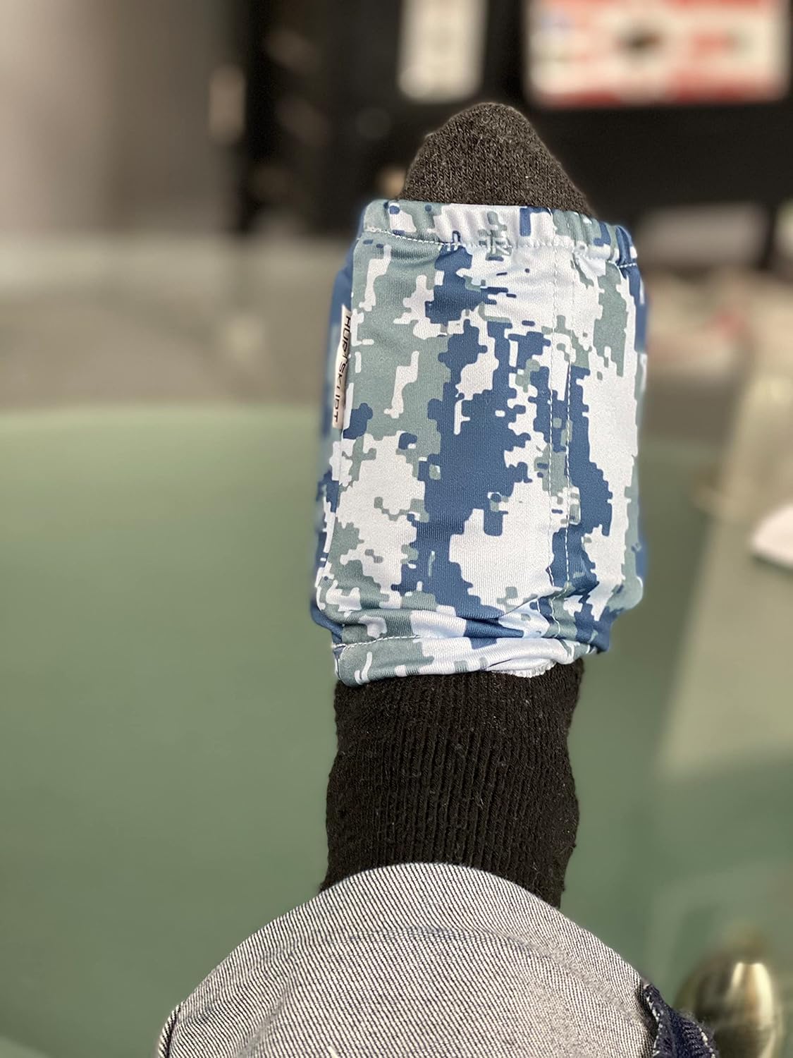 HurtSkurt Seal Team – Funda de gel de compresión 2 en 1 para terapia de calor y frío  Bolsa de calor y hielo sin arnés con tela elástica para dolor