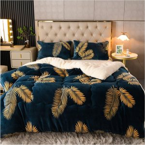 NNSMUN Edredóncolcha, edredón de plumón, edredón de cachemira, edredón grueso y cálido de felpa para otoño y primavera, mantas de microfibra NNSMUN Edredóncolcha, edredón de plumón, edredón de cachemira, edredón grueso y cálido de felpa para otoño y primavera, mantas de microfibra