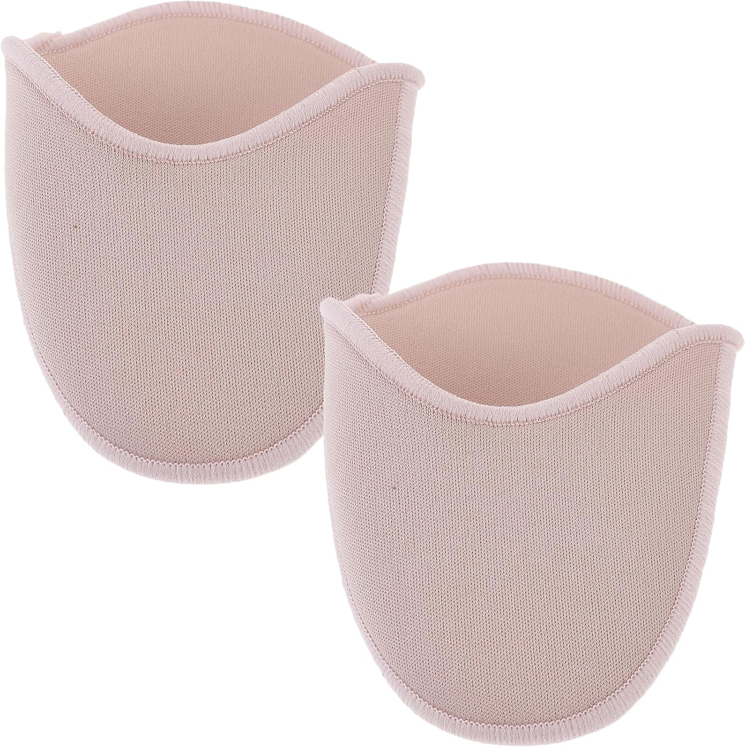 Calcetines de ballet para zapatos de danza, almohadillas de punta para zapatos, almohadillas de tela, cubierta protectora envuelta en el antepié, 1
